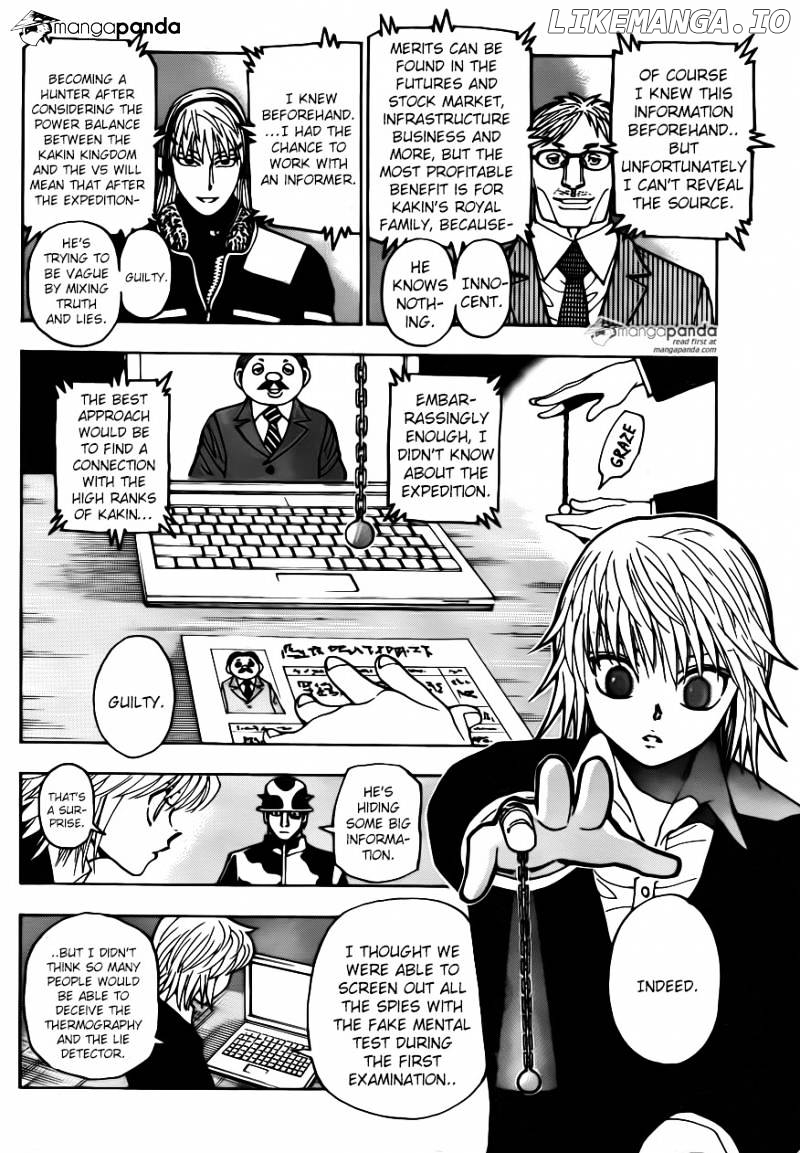 Hunter x Hunter, Chapter 348 image 02